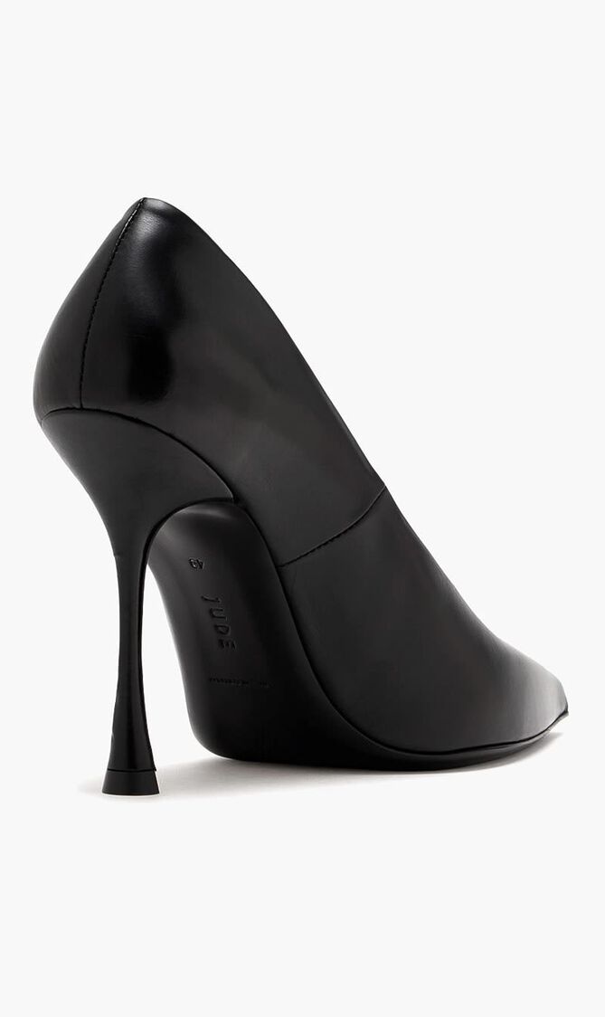 KISS PUMP BLACK LEATHER