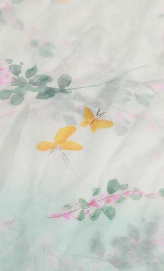 Suzana Sorbet Cape Scarf