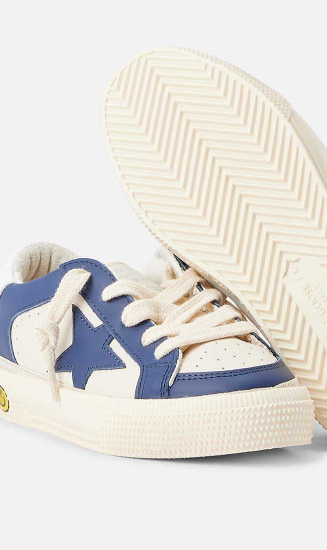 MAY WITH DOUBLE QUARTER AND TOE LEATHER UPPER STAR AND HEEL