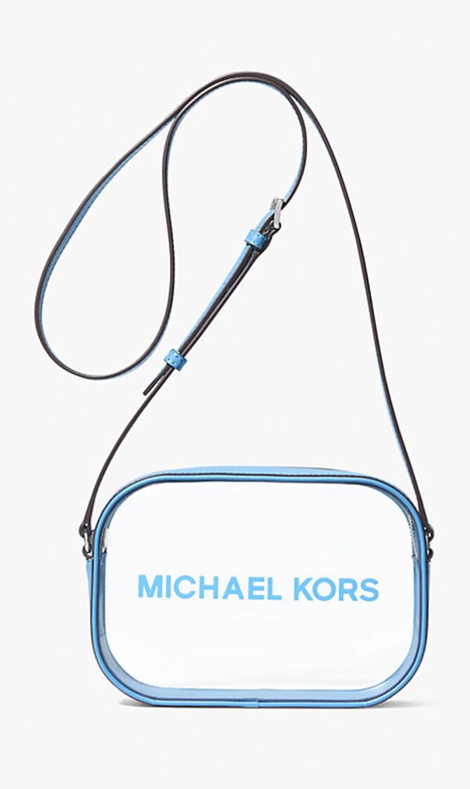 Jet Set Travel Medium Clear Vinyl Camera Bag