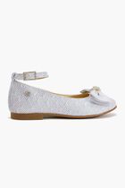 Bow Embellished Ballerinas