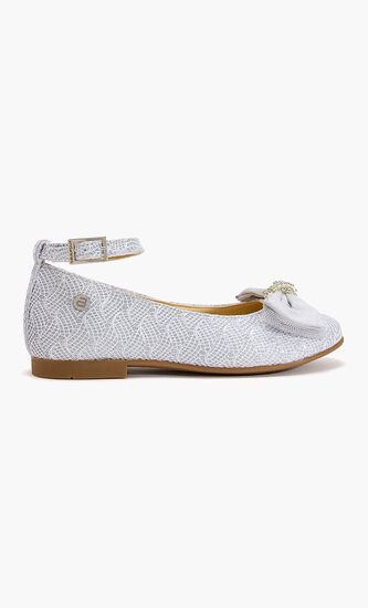 Bow Embellished Ballerinas