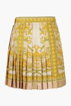 Pleated Printed Skirt Pleated Printed Skirt