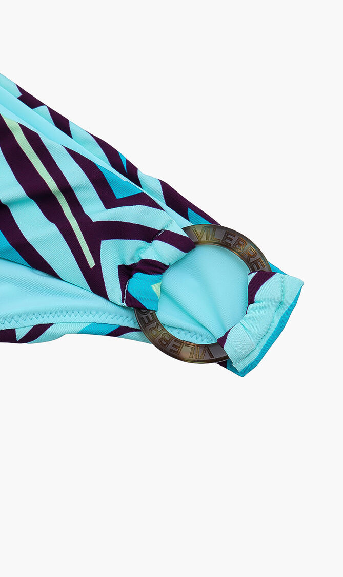 Abstract Printed Bikini Bottom