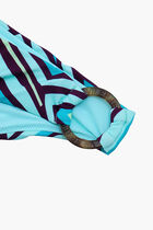 Abstract Printed Bikini Bottom