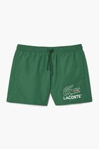 Croc Print Swim Trunks