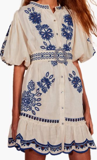 Short Sleve Mini Dress