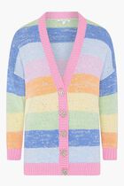 OR1697-MIKA SEQUIN LONGLINE CARDIGAN