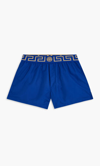 GRECA BORDER SHORT SWIM SHORTS