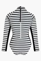 Rayures One-Piece Rashguard