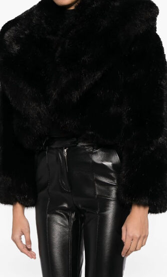 COATPEACOATCABANCAPE FAUX-FUR
