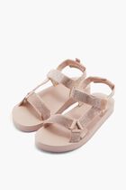 NYLAHA EVA SLIPPER 4G DULL JACQUARD ZW230317GRIBBONFEZ NAPPA PUGLASS STONES