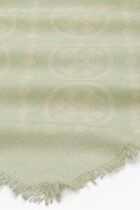 T MONOGRAM OBLONG SCARF