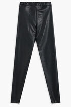 FAUX LTHR BI SRTCH LEGGNG