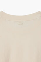 Oversized Wash Effect Badge T-shirt