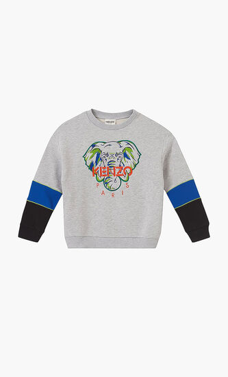 Elephant Printed Sweatshirt