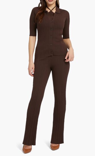 Flared Sweater Pants