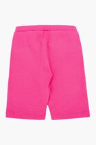OFF STAMP RIB LEGGINGS SHORT FUCHSIA WHI