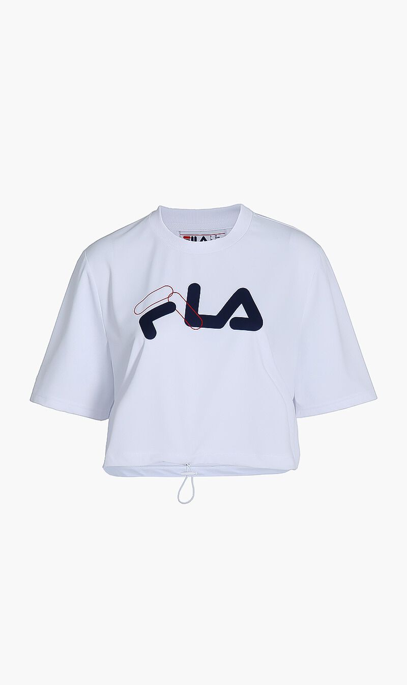 Cropped fila shirt outlet