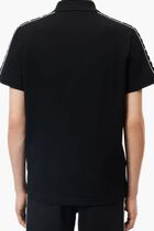 Contrast Stripe Pique Polo Shirt