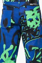 KLJ RELAXED GRAFFITI DENIM
