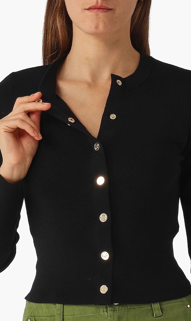 Merino Wool Blend Cardigan