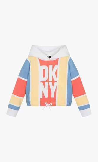 Striped Cotton Hoodie