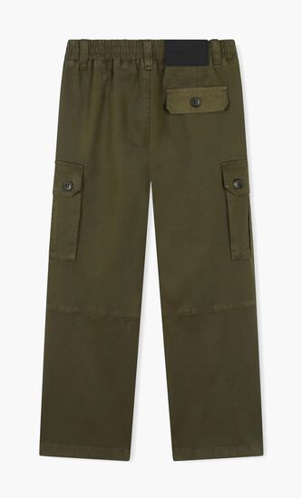 Straight Leg Cargo Trousers