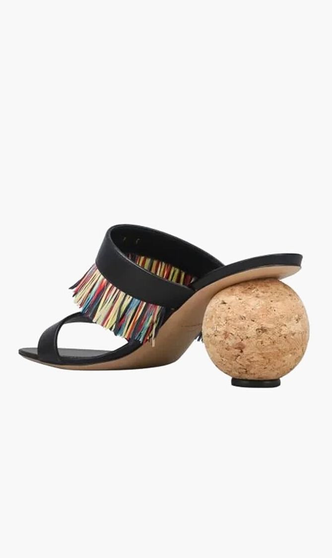 Spherical Cork Heels