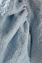 JACQUARD MIDI PUFFY DRESS