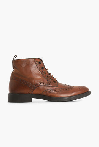Blaxe Leather Boots