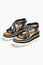 Elyse Striped Platform Sandals
