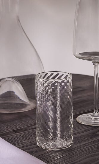 Glass, Clear Stem, Large