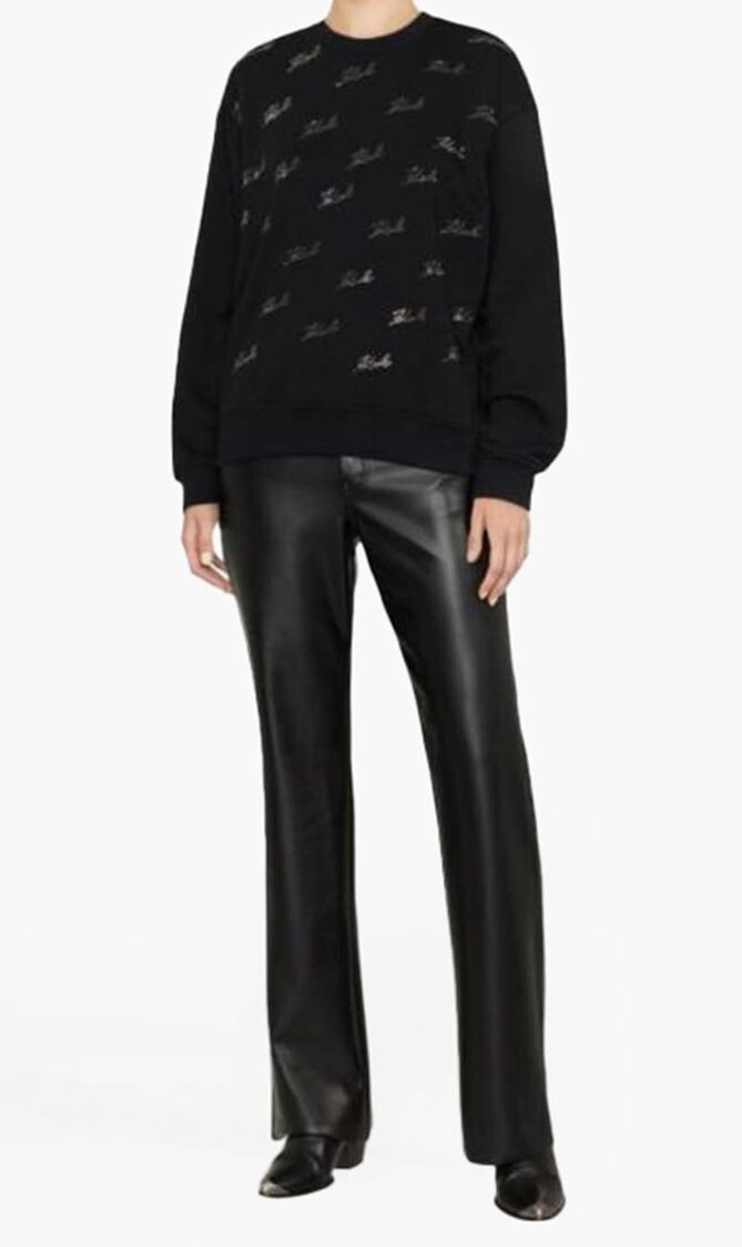 RHINESTONE KARL SWEATSHIRT