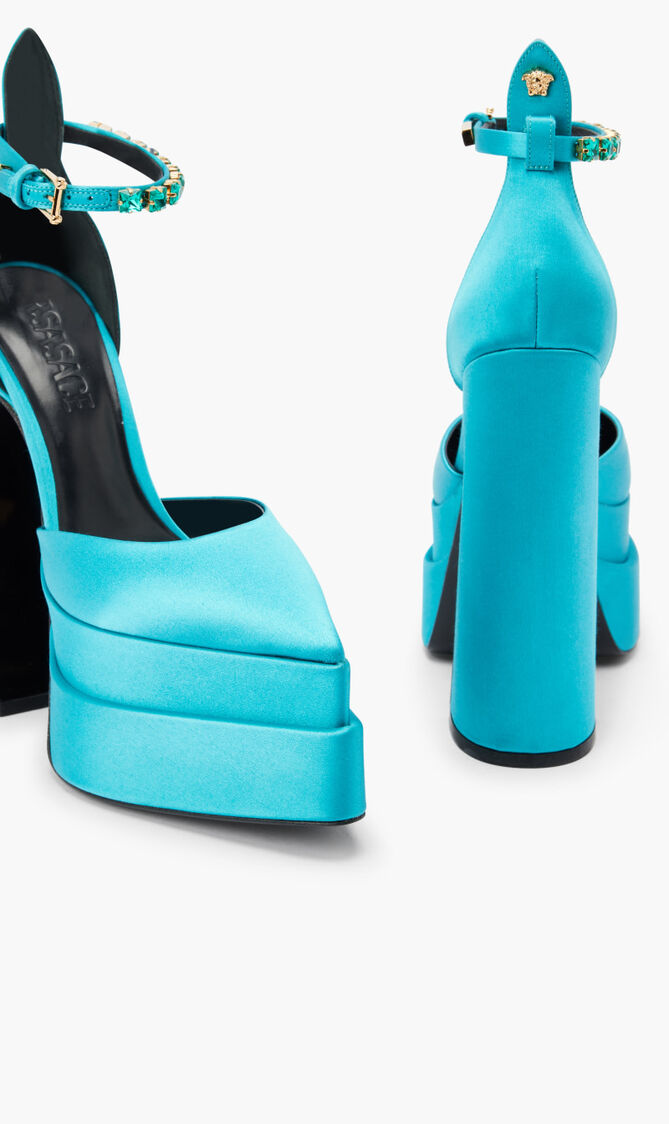 Decollete T.160 Raso+Strass