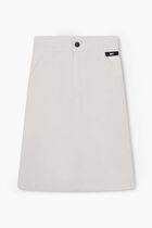 Logo Applique Midi Skirt