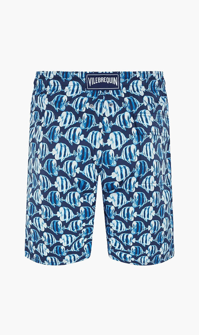 Fish Printed Shorts