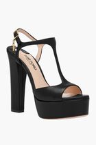 Angelina Platform Leather Sandals