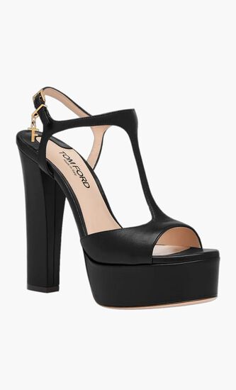 Angelina Platform Leather Sandals