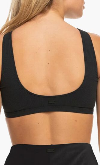 The Pop Up Crop Bikini Top