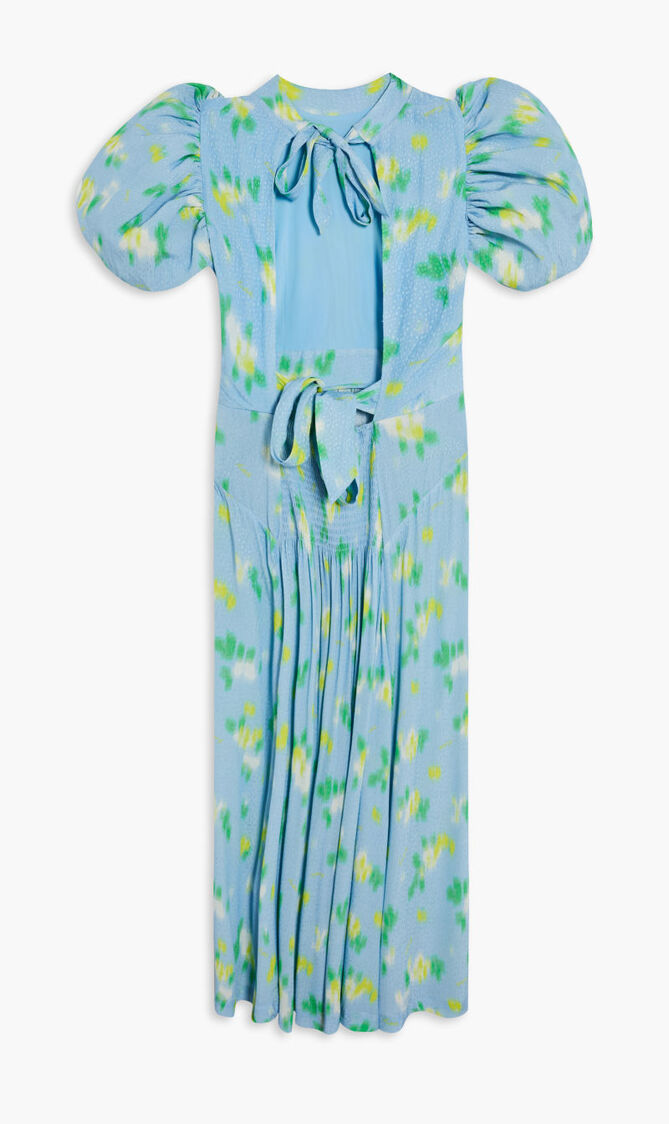 Jacquard Puffy Dress Jacquard Puffy Dress