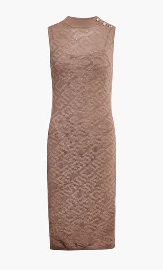 SL PAULA ALL OVER G LOGO DRESS