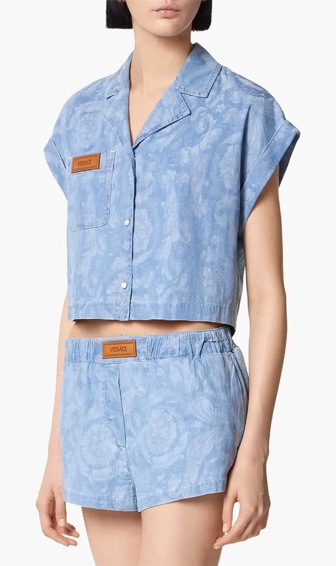 Barocco Print Shirt