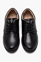 LOW CUT LACE UP SHOE BLACK