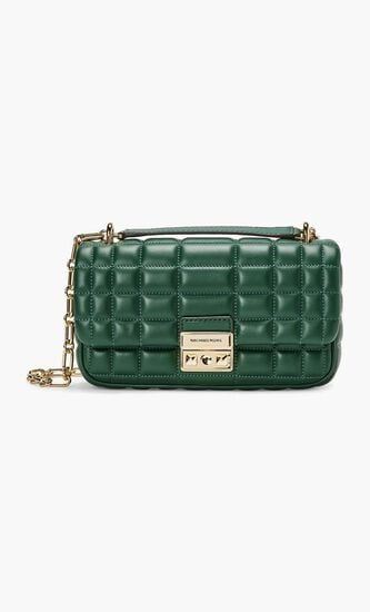 Tribeca Small Quilted Leather Shoulder Bag