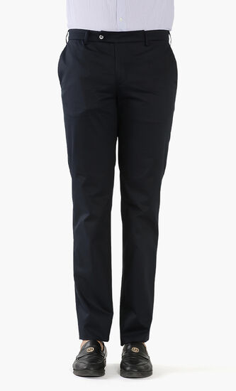 Plain Regular Fit Trouser