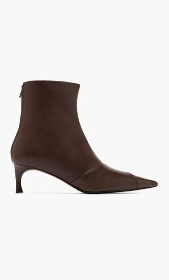 STRETCH LEATHER BOOT