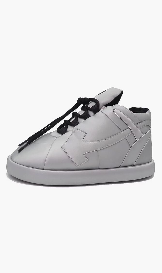 Bump Sneaker Home Syn Leather Silver Bla