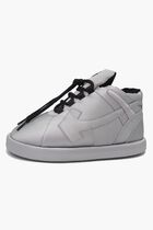 Bump Sneaker Home Syn Leather Silver Bla