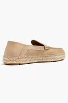 Logo Suede Espadrilles